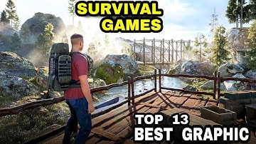 Top 13 Best Offline & ONLINE  Multiplayer SURVIVAL Games for Android iOS (High Graphic)