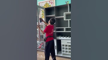 Tủ Rượu Gỗ Công Nghiệp – Giải Pháp Sang Xịn Cho Phòng Khách Hiện Đại! | Nội Thất Viva