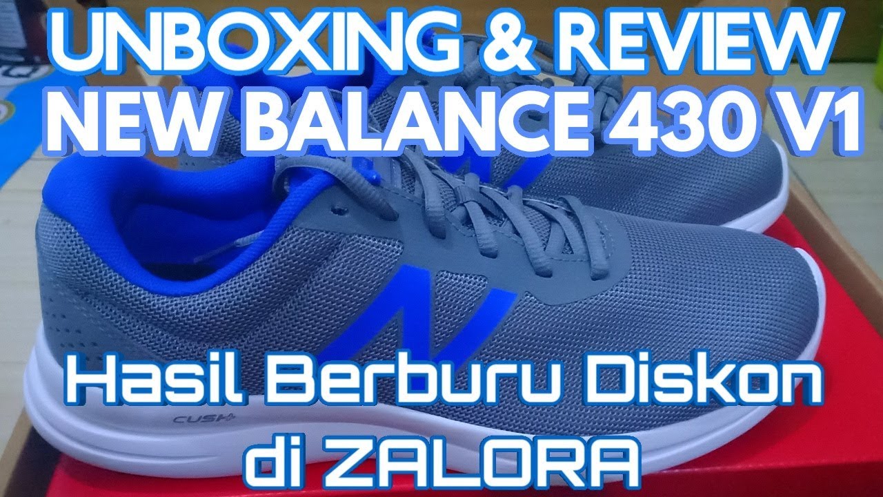 UNBOXING \u0026 REVIEW NEW BALANCE 430 V1 