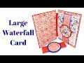 Large Waterfall Card or Mini Album | Creative Card Series 2018