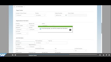 Using the ‘Add New Employee Tool’ in SAP SuccessFactors