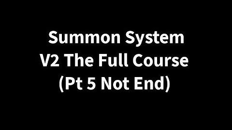 How To Use Summon System V2 The Full Coursel (Pt 5) Cash and Gems Win For Give