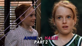 Annie vs. Hallie (Part 2) | The Parent Trap (1998) Resimi