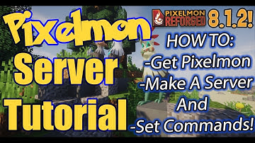 How To Make A Pixelmon 8.1.2 Server With Commands! (PixelExtras & Nucleus) /ivs, /evs, /home, etc.