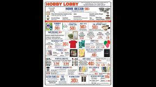 Famous Hobby Lobby Ad Sale June 18 – June 24, 2023 Wealth