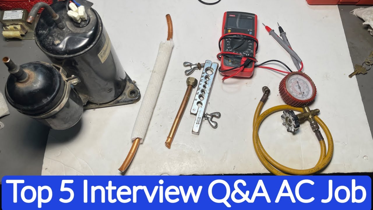 HVAC interview Top 5 Questions AC Ka interview kaise hota hai? YouTube