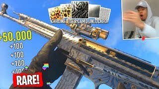 NEW *CHROME TIGER* CAMO UNLOCKED in WW2 - RAREST CAMO!! (NEW CHROME)