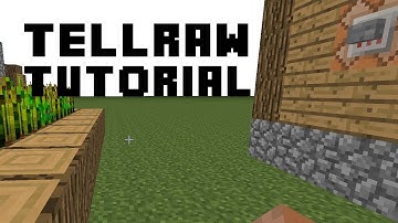 Minecraft Tutorial - /tellraw Command