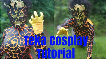 Cosplay Tutorial- Te Ka Costume Part 2