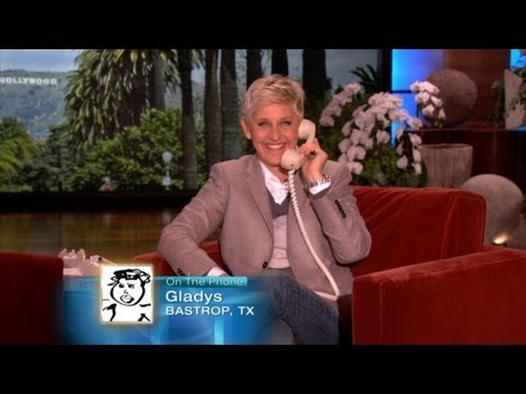 Ellen Catches up with Gladys!