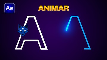 Animar Objeto siguiendo Trazo de Letra en After Effects