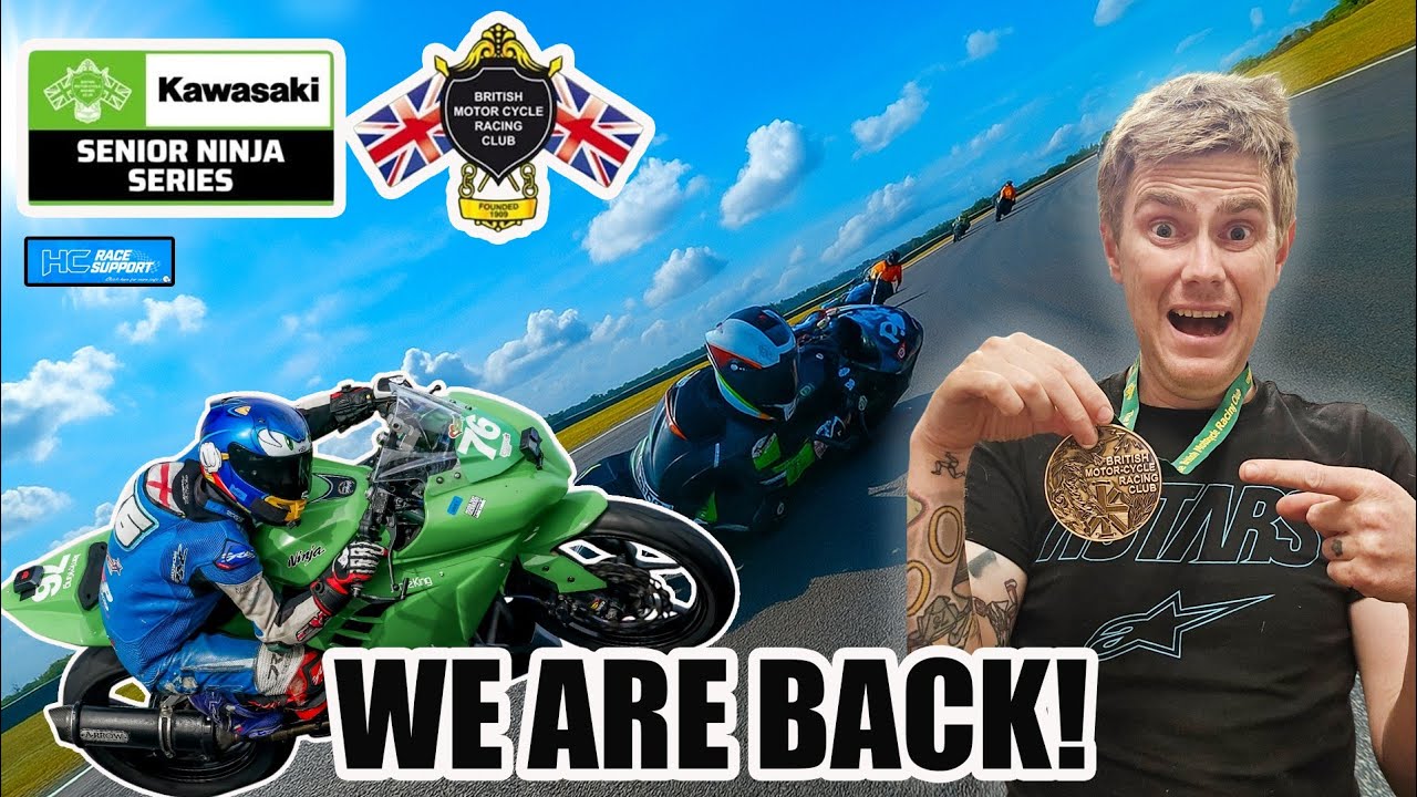 My Big Bike Racing Come Back ! | Racing with BEMSEE in the Kawasaki Ninja Senior Series 