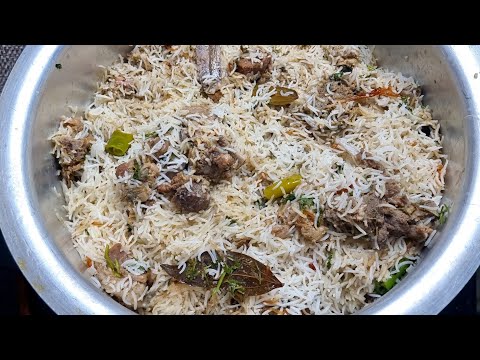दुनियां हो जाएगी आपकी दीवानी जब बनाएंगे वाइट मटन बिरयानी | Easy White Mutton Biryani Recipe ❤️