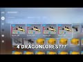 FOUR AWP DRAGON LORES?? This is the FAKEST Case Opening You'll Ever See... (CS:GO)