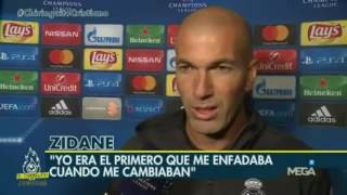 Zinedine Zidane interview UCL RM vs Borussia Dortmund