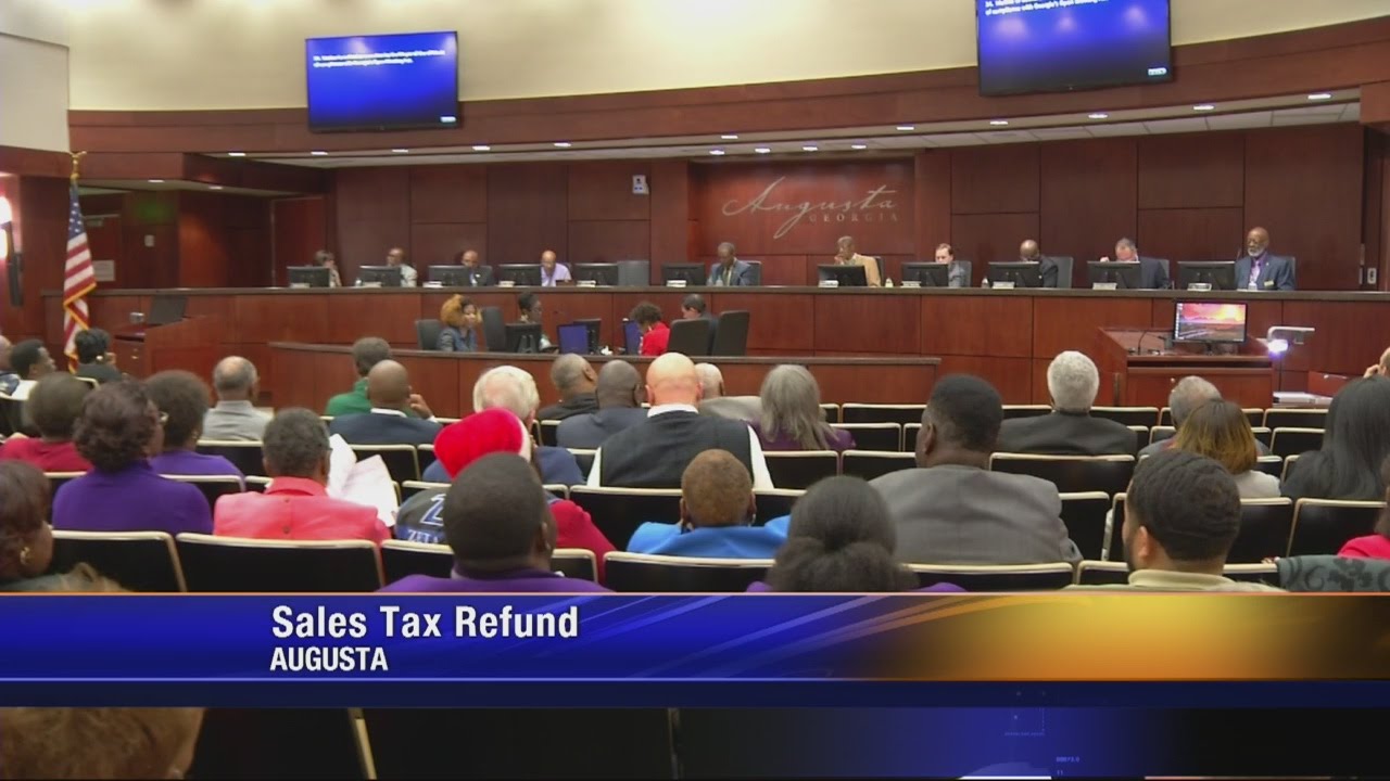 State Could Tack On To Augusta's Sales Tax Bill YouTube
