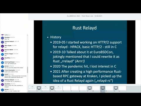 Porting an OpenBSD daemon and its security concepts from C to Rust by Reyk Floeter