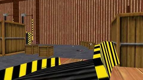 Re-Volt Custom Track Wasted Warehouse by Sonic_Boom, Track View