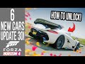 Forza Horizon 4 - 6 NEW Cars for UPDATE 30!