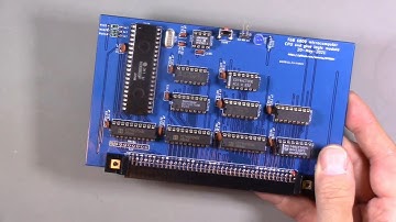 DIY 8-bit computer, Episode 16: CPU and glue logic PCB, and a name
