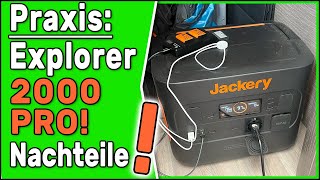 Nach 2 Wochen: Jackery Explorer 2000 Pro - Nachteile! 🔋 Powerstation | Test & Review | 2022