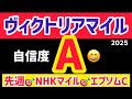 【ヴィクトリアマイル2025】雨関係なく、推奨馬は信頼できます【競馬予想】