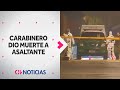 Carabinero de civil dio muerte a delincuente que intentó asaltarlo en La Florida - CHV Noticias