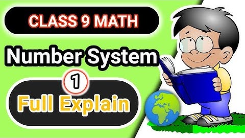 CBSE Class 9 Math Full Chapter 1 👉 Number Systems 👉Animated Video By Knowledge Spark Academy