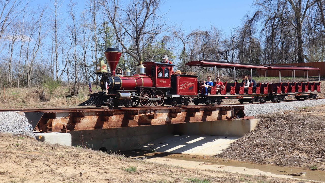 Atoka Railroad Experience: Chance Rides American type 4-4-0 leased ...