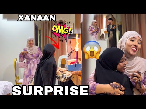 SURPRISE AYAA XANAAN UGU GEEYE AMIIRA IYO SOO DHAWEENTEEDA..?