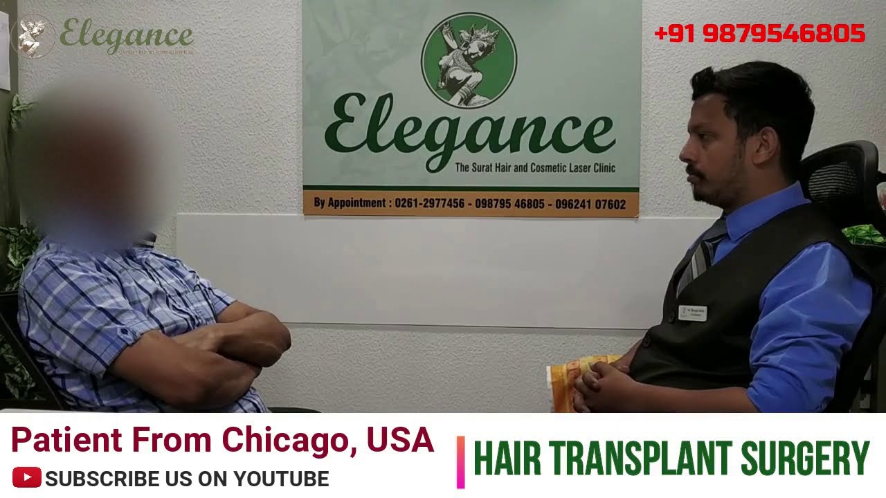 Chicago, USA Patient Review for Hair Transplant Surgery
