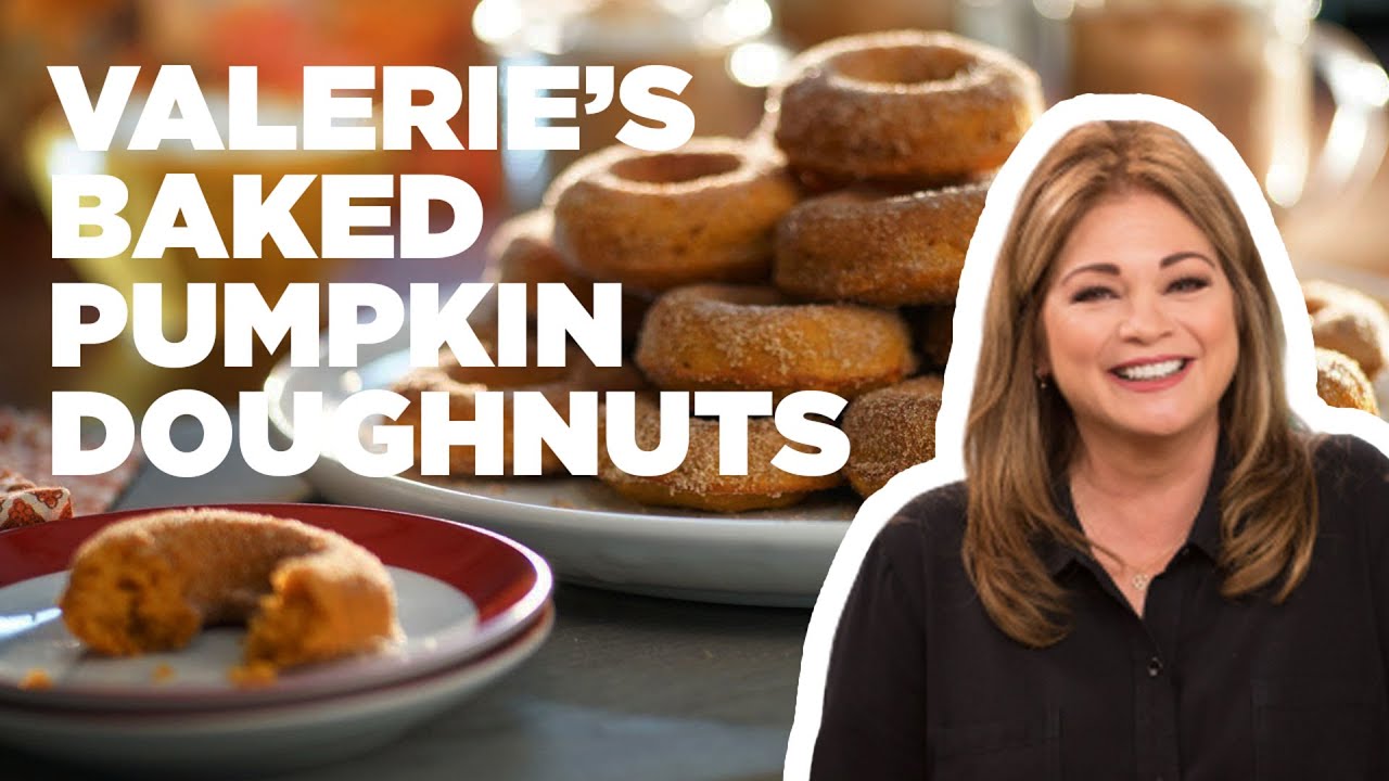 How to Make Baked Pumpkin Doughnuts | Valerie