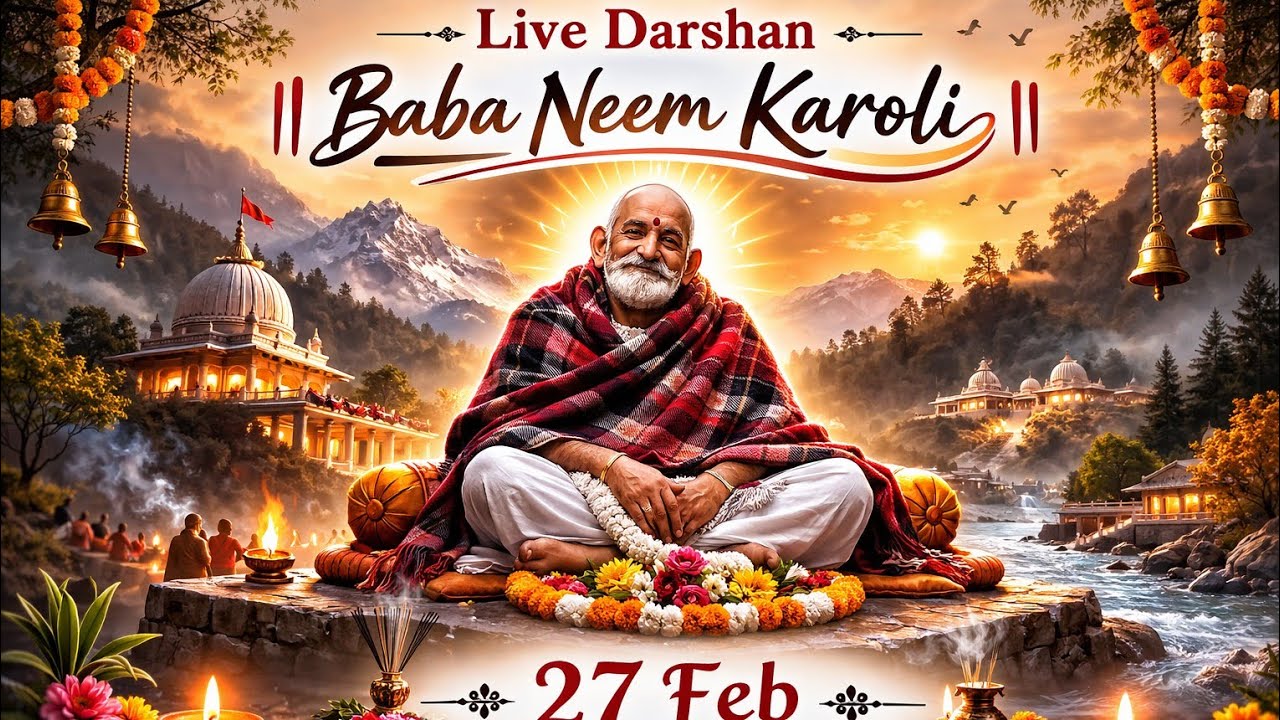 Live Darshan Baba Neem Karoli | आज का दिव्य दर्शन 27 Feb | Baba Ka Sandesh