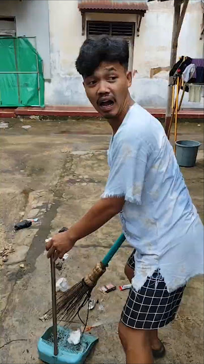 CHASED BY BABA UNTIL HE CLIMBED A TREE