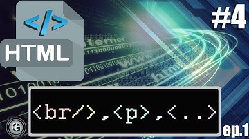 HTML TUTORIALS EPISODE 1 PART - 4 || LINE BREAKS , PARAGRAPHS AND BOLD TEXTS ...