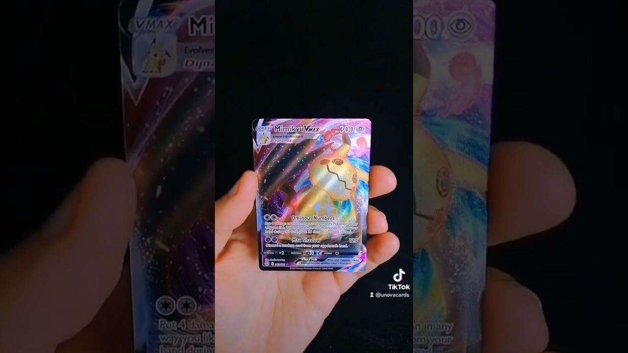 🌟 Discover the Mysterious Mimikyu VMAX Card! | Pokémon TCG 🌟