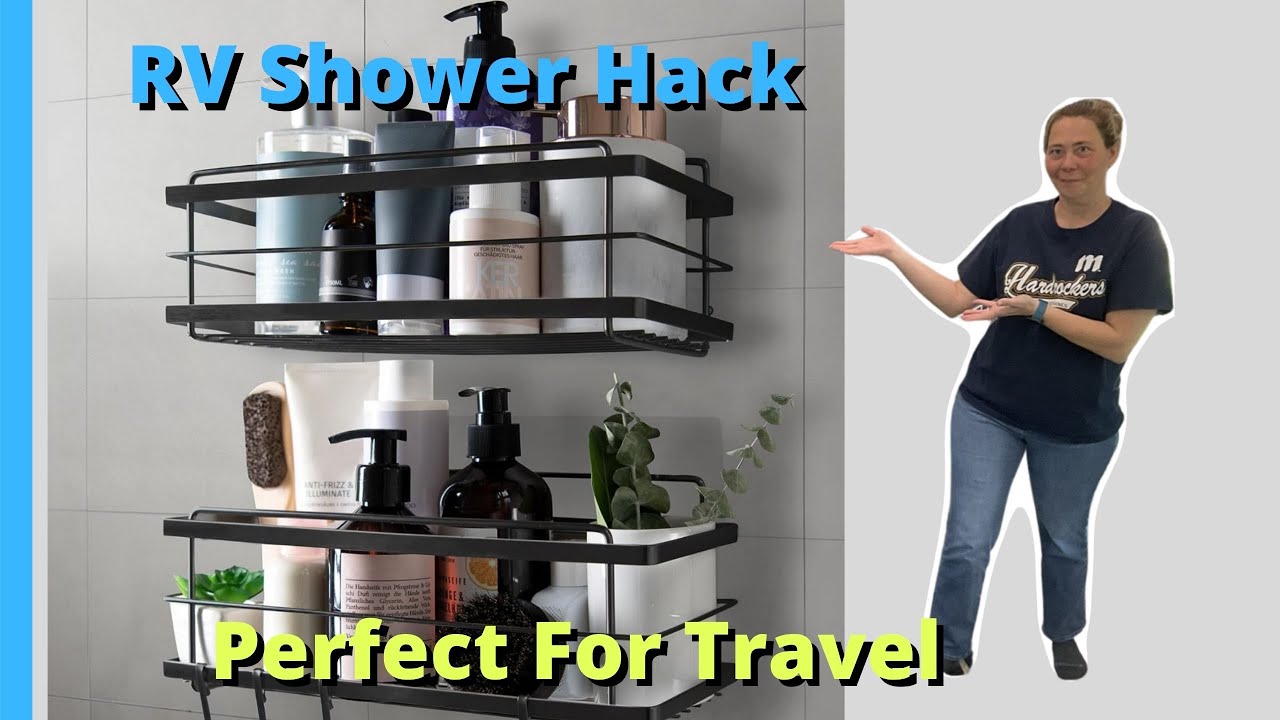 RV Shower Shelves YouTube