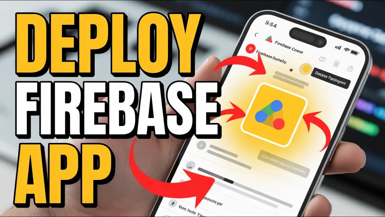 How to Deploy a Mobile App with Firebase - Step By Step - YouTube