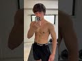 【ビフォーアフター】凡人が9ヶ月間 筋トレした結果、、、#shorts
