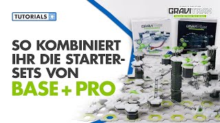 Tutorial: Combining the GraviTrax BASE and PRO starter sets to create a marble run