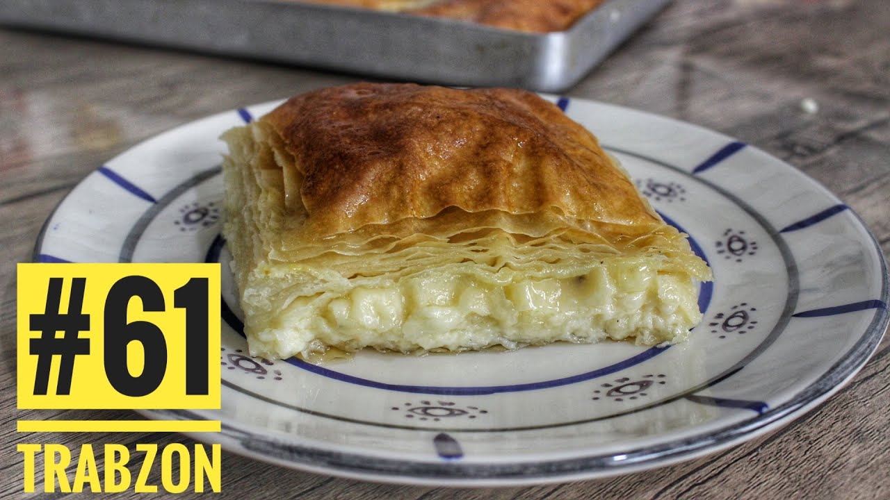 TRABZON'DAN LEZZETİYLE SOFRALARIN BAŞ TACI OLAN LAZ BÖREĞİ TARİFİ!! #61