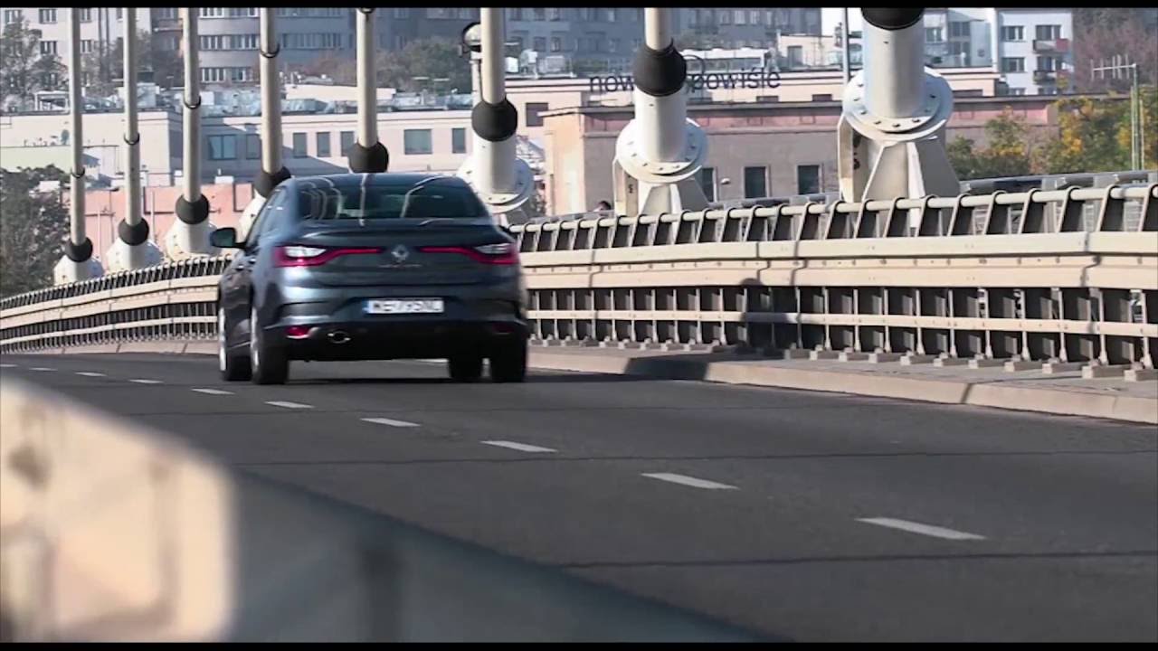 2016 New Renault MEGANE Sedan Driving Video in Grey | AutoMotoTV