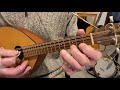 Simple Gifts, Mandolin tutorial