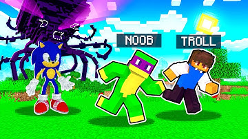 NOOB vs TROLL: I CHEATED In A SONIC Build Challenge!