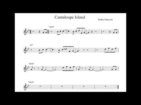 cantaloupe-island---play-along---backing-track-(bb-key-score-trumpet/tenor-sax/clarinet)