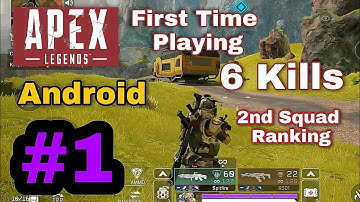 Apex Legends Mobile (Beta) "Legends Are Here" Android Gameplay Walkthrough Part 1