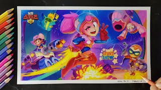 ●Drawing Brawl Stars loading screen● 브롤스타즈 로딩 화면 그리기