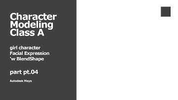 Character Modeling cA   Facial Expression pt04