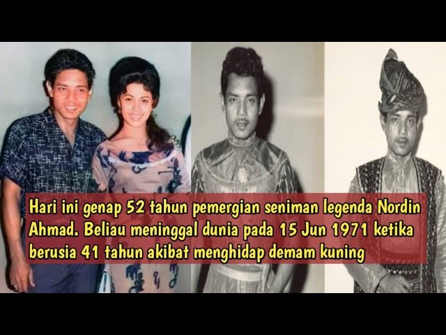 Di Hari kemuncak Nordin Ahmad,Beliau tiba2 meninggal Dunia,Di usia 41 thn, akibat penyakit Kuning class=