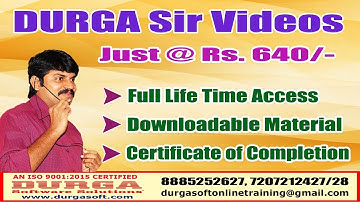 DURGA Sir Videos Just @ Rs. 640/-
